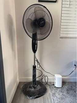 Moving sale! Amazon basics Black Floor Fan