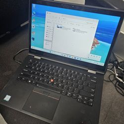 The Lenovo ThinkPad X1 Touch Tablet / Laptop  i7 8th Gen , RAM 16 GB  512 GB SSD with Hybrid USB-C with USB-A Dock  3 monitor Support