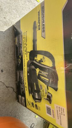 Ryobi backpack blower 40 v 