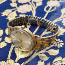 Vintage  Men's  Elgin 10k Rolled Gold  Watch