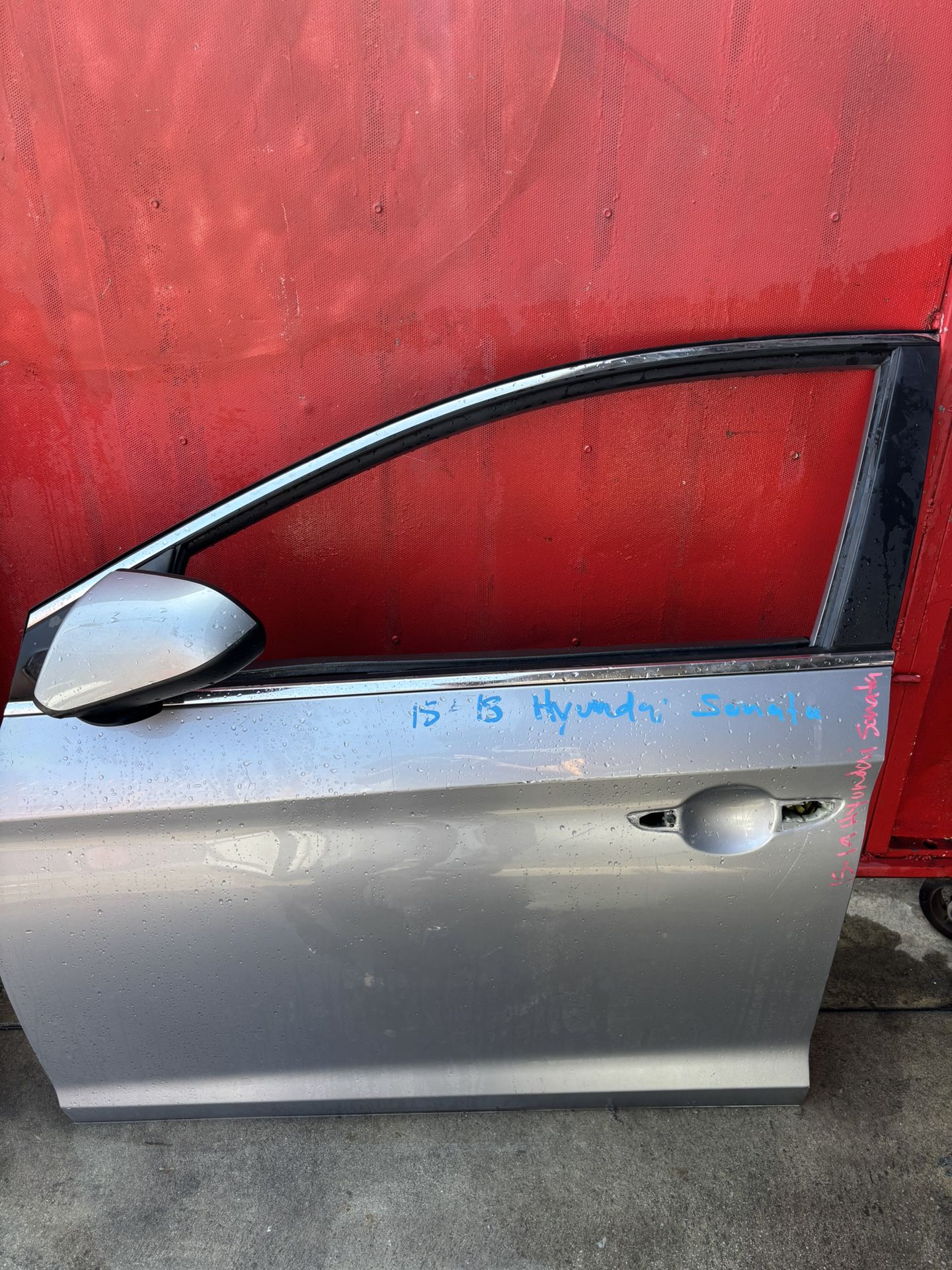 2015 2019 Hyundai Sonata Driver Left Door