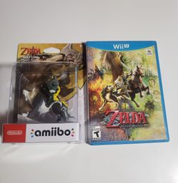 The Legend Of Zelda Twilight Princess HD+Wolf Link Amiibo Wii U