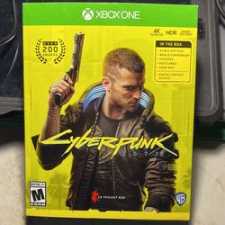 Cyberpunk 2077 Xbox One (slightly used)