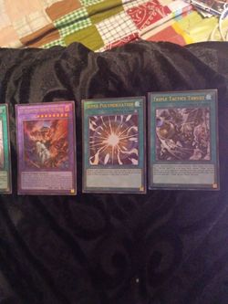 Lot of 5  Yu-Gi-Oh cards ulta rare, and star light rate
