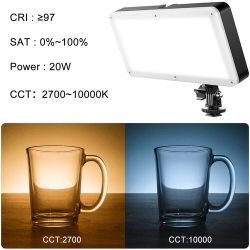 🎥 GVM RGB20W LED Video Light – Portable Power for Creators 🎥