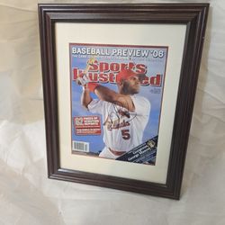 Albert Pujols Autograph(reprint)