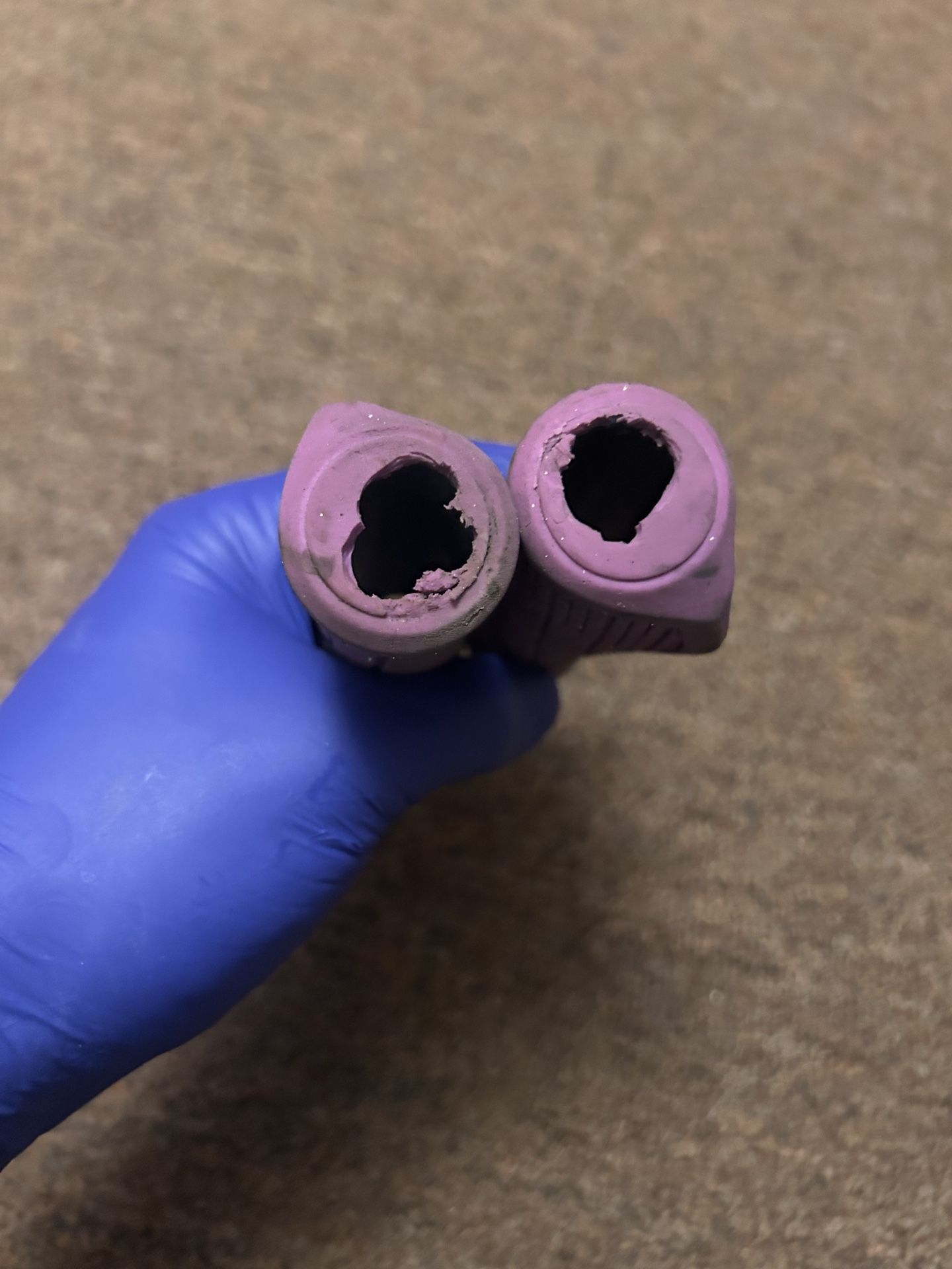 Purple Lock On Grips