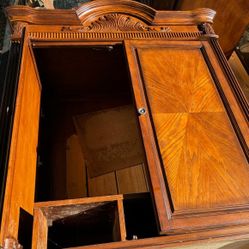 Solid Oak TV Cabinet 