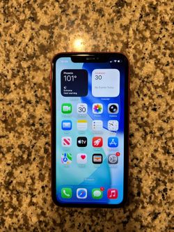 Apple iPhone 11 Red 64gb Factory unlocked Very Good Condition 77% battery health