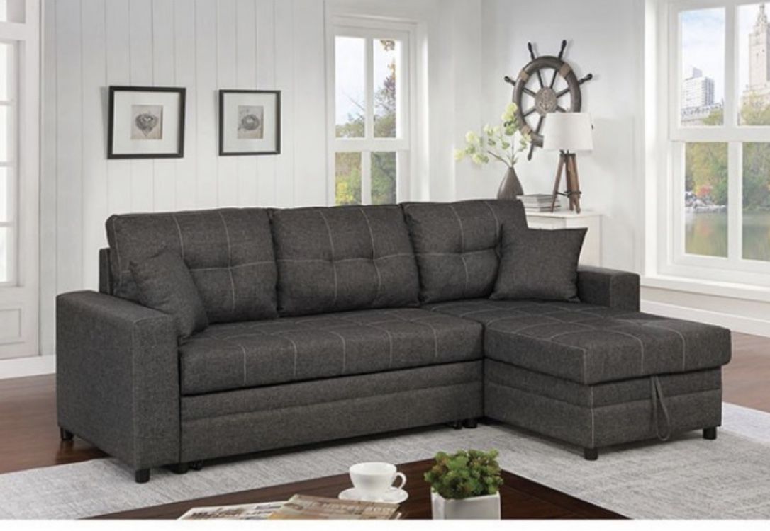 New Pullout Sleeper Sectional! Free Delivery 🚚! Financing Available! 