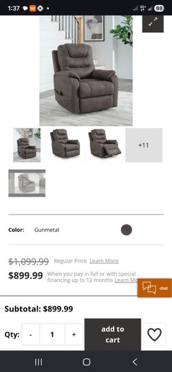 Brand new chair ......with lift......