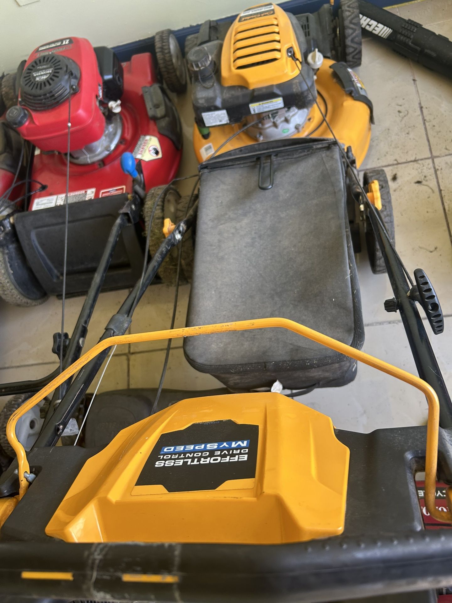 Commercial Cub Cadet Mower With Bag