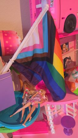 2 pride flags for vehicle