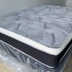 Full Euro Bamboo Orthopedic Mattress!!