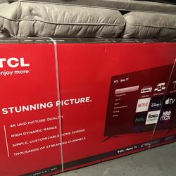 65 inch TCL TV 