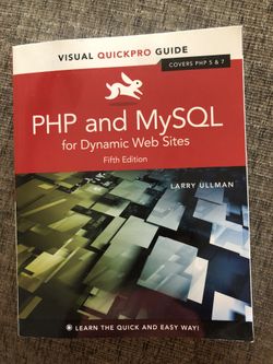PHP and MySQL for Dynamic Web Sites 5th edition