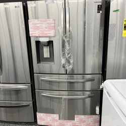 Samsung 4 Door Food Showcase Refrigerator Stainless Steel 