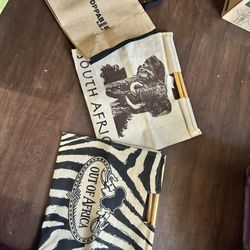 Set of 3 Themed Tote Bags