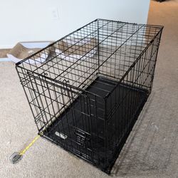 30 Inch Single Door Folding Crate