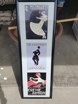 Framed accent picture