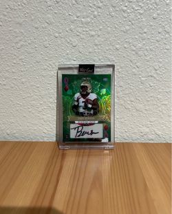 Trey Benson Autograph 2/3 (Wild Card)