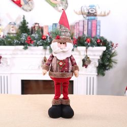 Christmas Retractable toys Christmas decorations Santa 