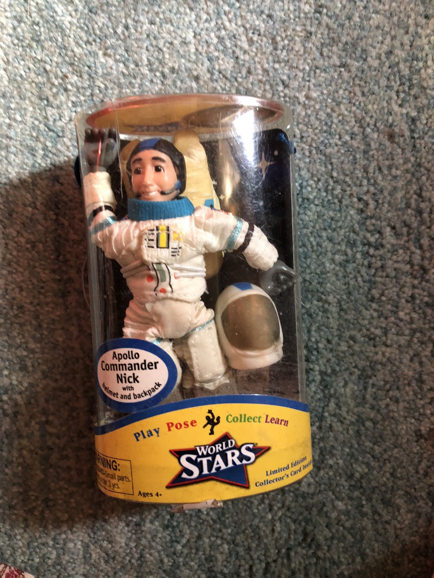 ODYSSEY Vintage Toys NASA Apollo Commander Action Figur