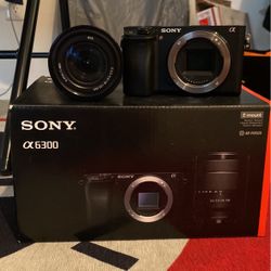 Sony A6300 with 3.5-5.6/18-135 Lens