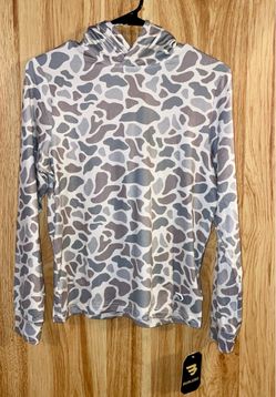 Burlebo Camo Long Sleeve Hoodie Shirt