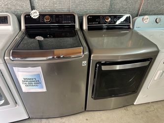 Lg set washer and gas dryer