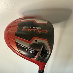 Rickie Fowler Cobra AMP Driver – Diamana Orange 63 Regular – RH