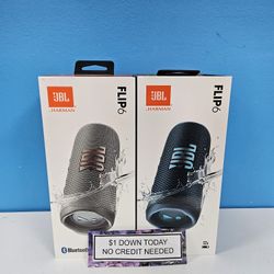 JBL Flip 6 Bluetooth Speaker -PAY $1 To Take It Home - Pay the rest later -