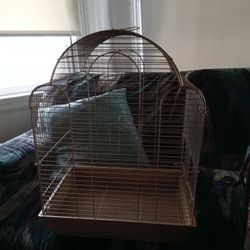 Large Gold Color Biird Cage
