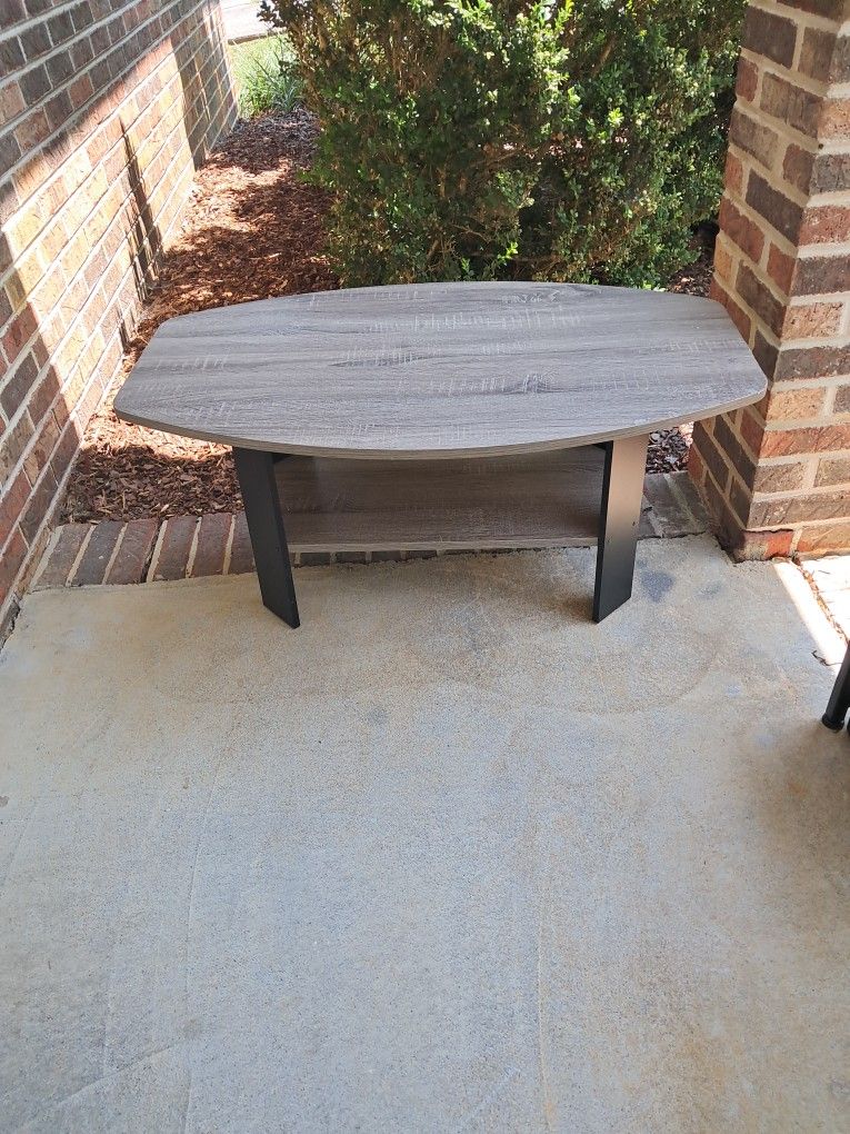 Coffee Table Grey/Black $10