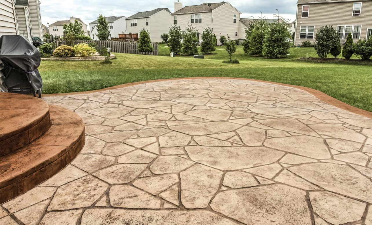 Concrete Stamp Forms. FOX VALLEY FLAGSTONE
