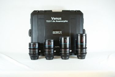 SIRUI Venus 35/50/75/150mm T2.9 1.6x Full-Frame Anamorphic Lens