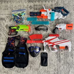 Nerf Guns / Toy guns With Amino 