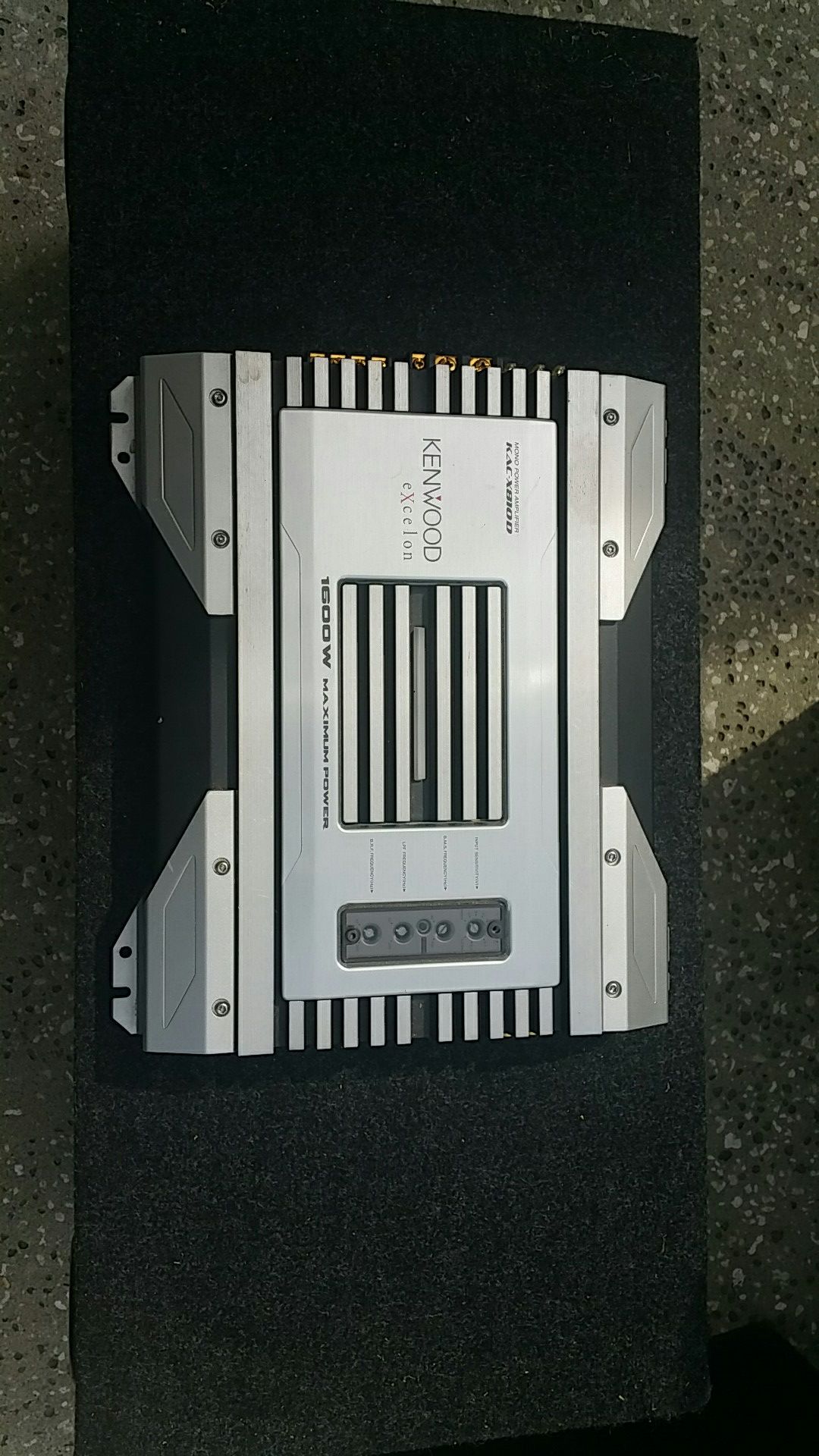 Kenwood excelon sub amp