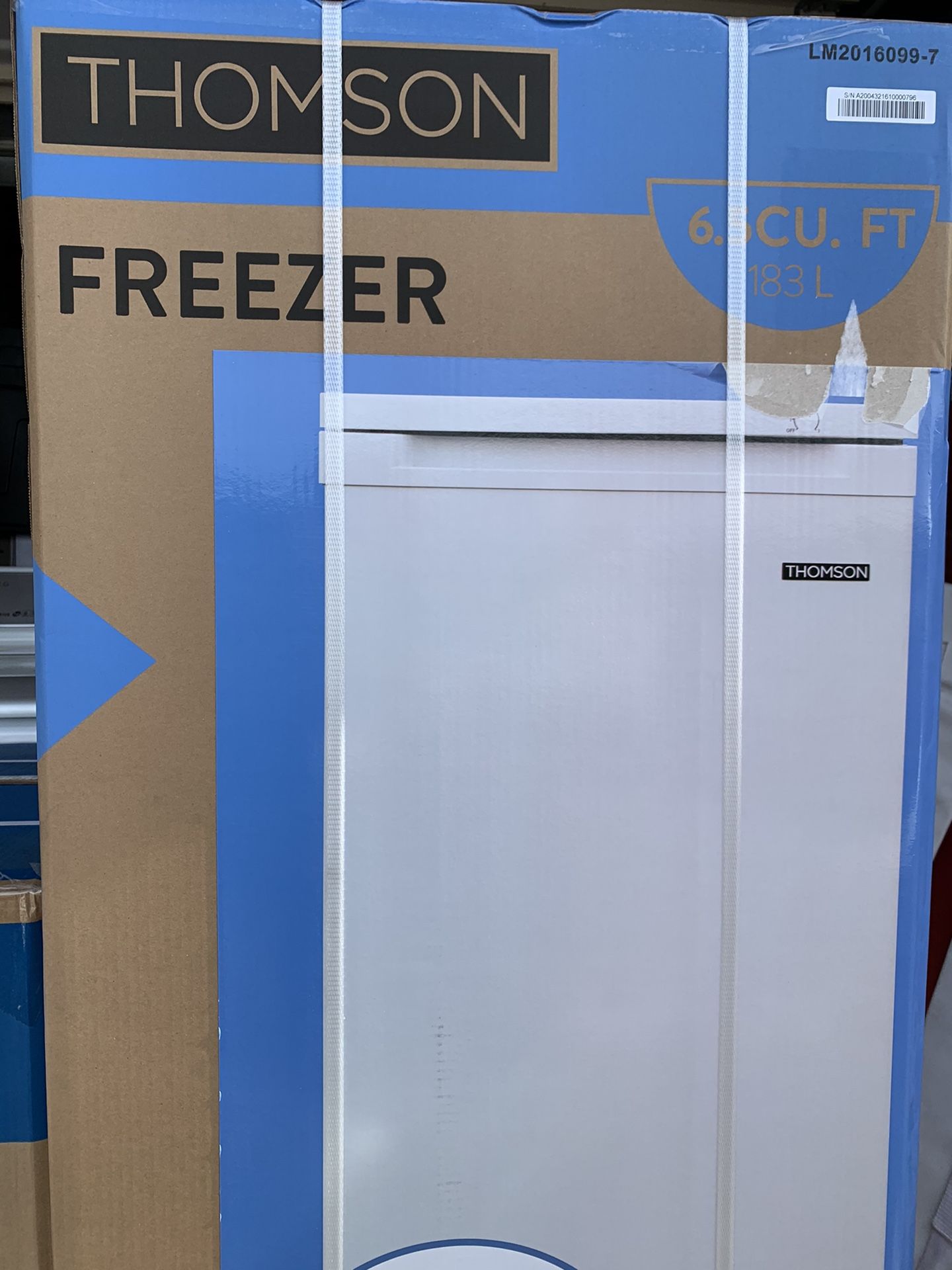 Upright freezer