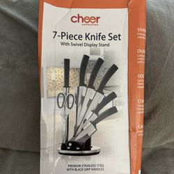 CHEER COLLECTION 7 PIECE KNIFE SET 
