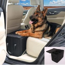 Dog Car Seat Extender With Storage 
