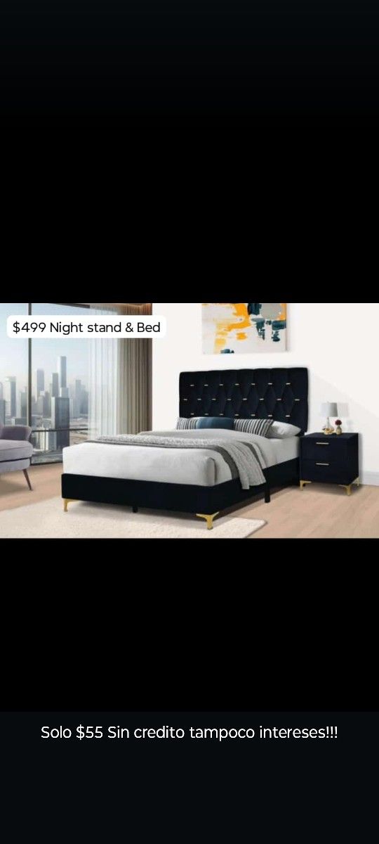 Queen Set $399 Cash (4) PCs Luxury New
