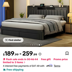 Bed +Frame BRAND NEW