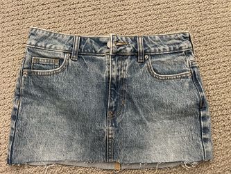 Women’s PacSun Blue Denim Mini Skirt Size 25 Like New
