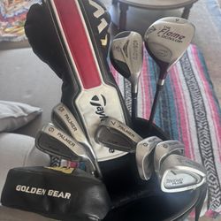 Golf Club Starter Set - TaylorMade - Palmer Irons - Ready To Play 