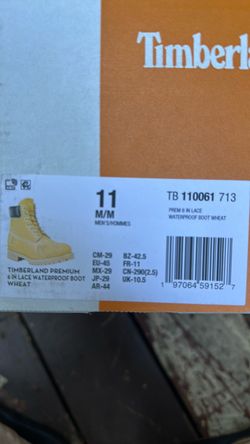 Timberland boots size 11