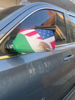 USA Mexico One size automobile mirror covers