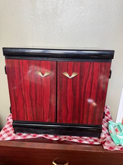 Vintage Art Deco Style 2 Door Cabinet