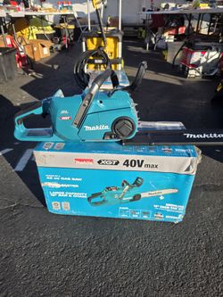 Makita 40v Chainsaw 18in Kit Combo