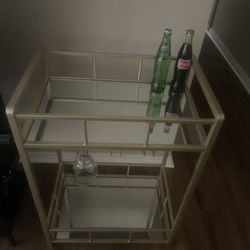 Mini Bar With Wine glass rails 
